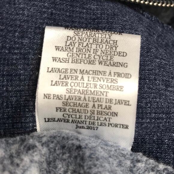 NWT Z Supply Full Zip Hoodie Blue Ride + Reflect R+R Sweatshirt Pockets Size XS - Picture 8 of 11